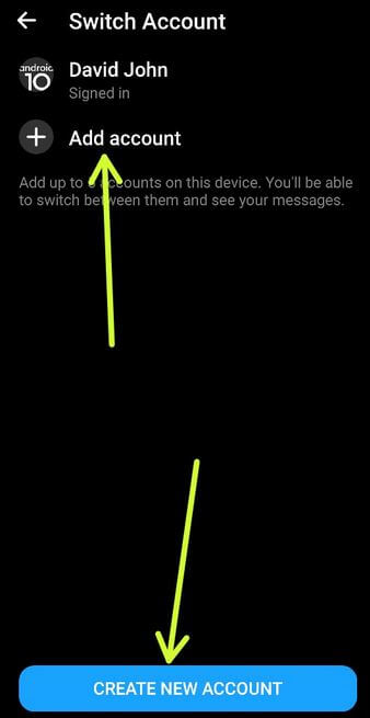 Lägg till flera Facebook-konton i Messenger-appen på Android