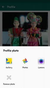 Hur man ändrar WhatsApp profilbild i Android