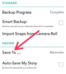 Spara Snapchat-meddelandet automatiskt i Android