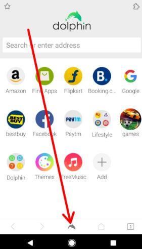 Hur man använder Dolphin-webbläsaren på Android-telefonen
