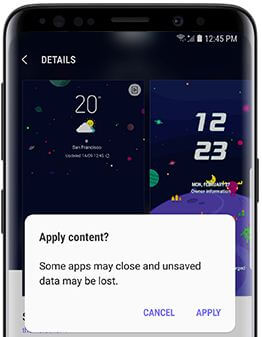 Hur man byter tema på Galaxy S9 och Galaxy S9 Plus